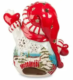 Подсвечник "Снеговик"